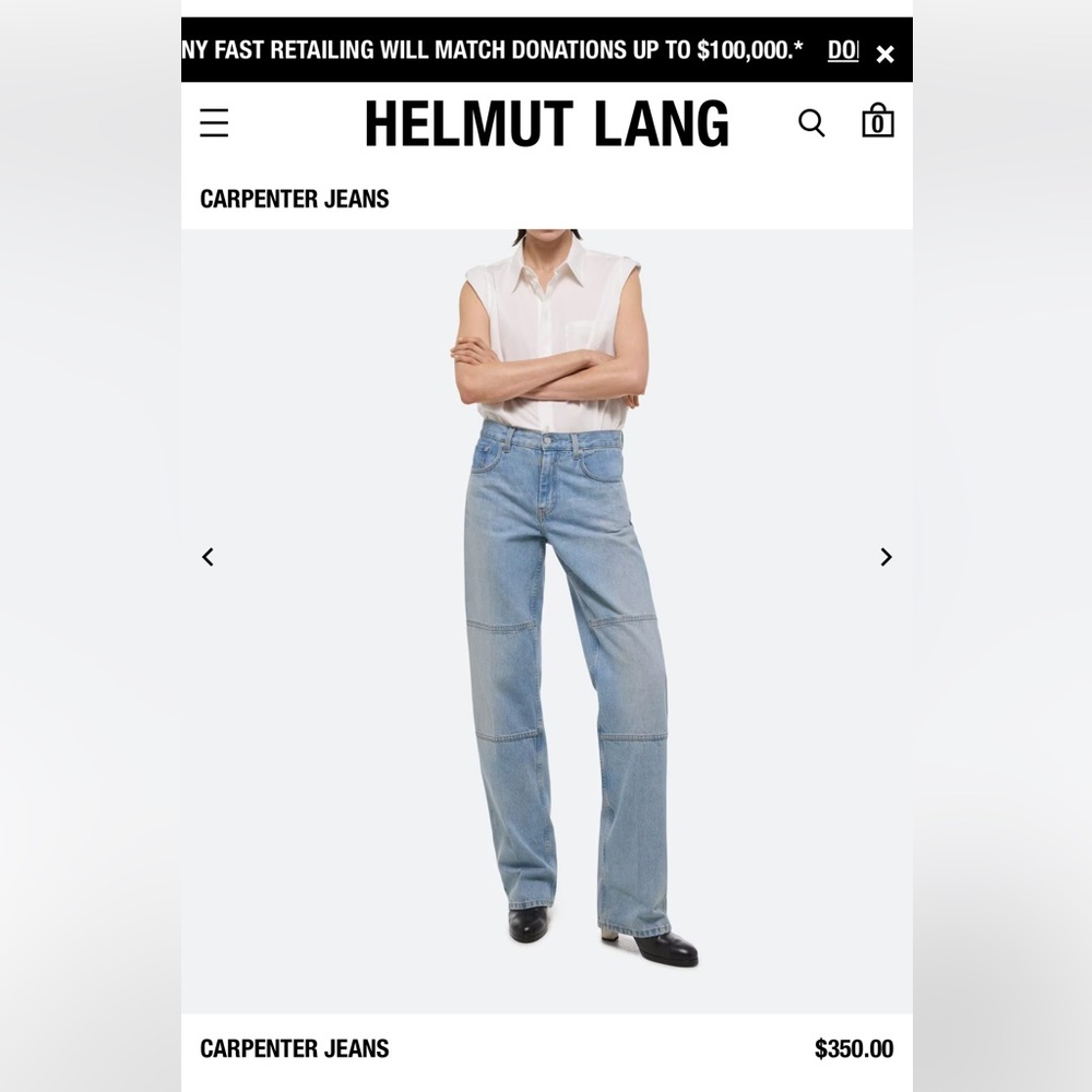 Helmut Lang Carpenter Jeans